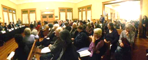 candidates forum crowd