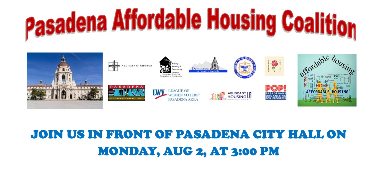 Affordable housing coalition graphic for evite