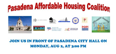 Affordable housing coalition graphic for evite